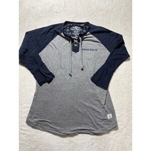 Penn State Nittany Lions Draw String Vintage Long Sleeve Women's Shirt/Blouse M